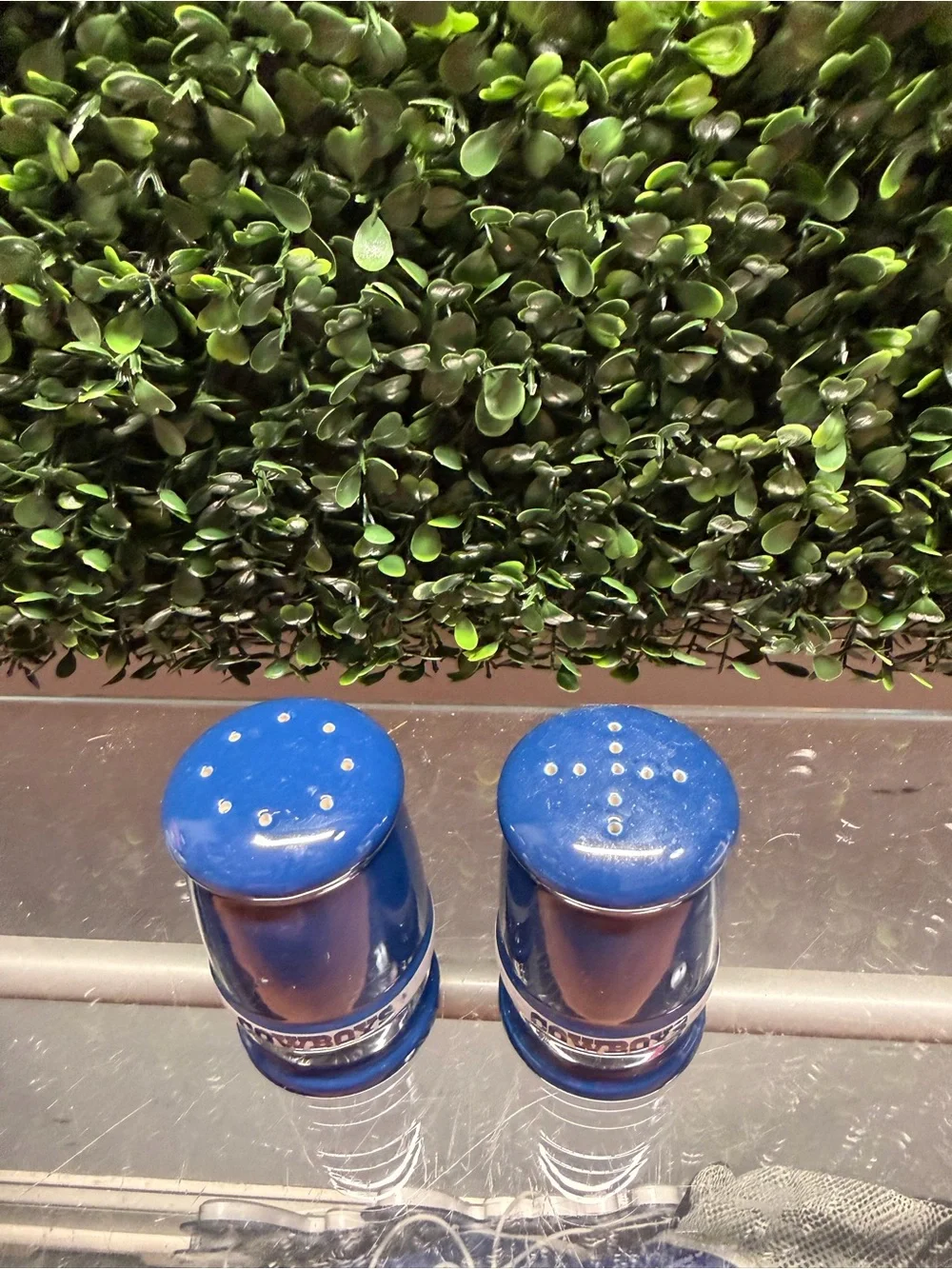 NFL Dallas Cowboys Blue Ceramic Salt & Pepper Set